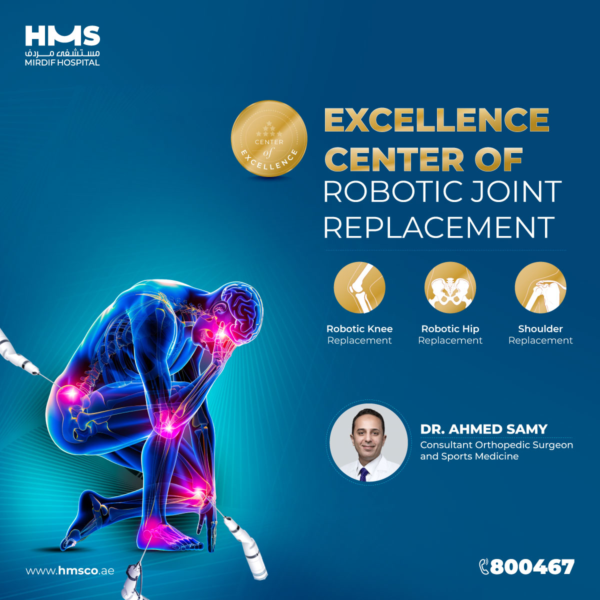 Robotic joint replacement